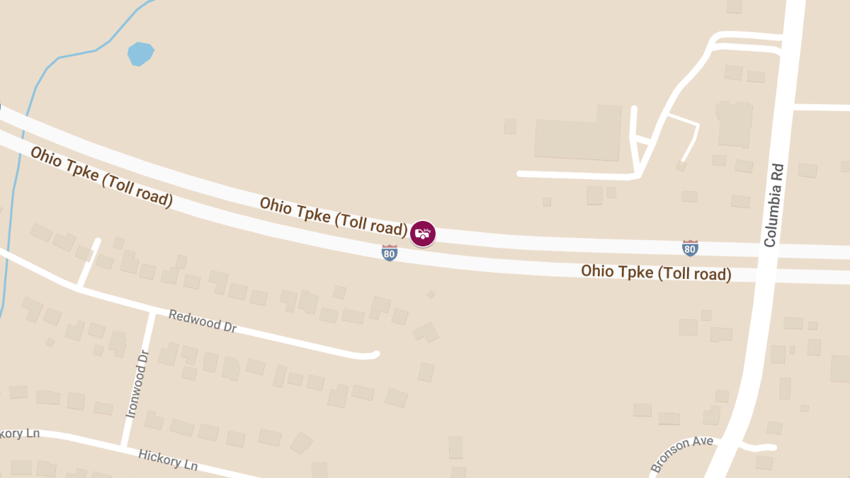 Rollover Crash on Ohio Turnpike EB at MM 167 Involves Three Cars