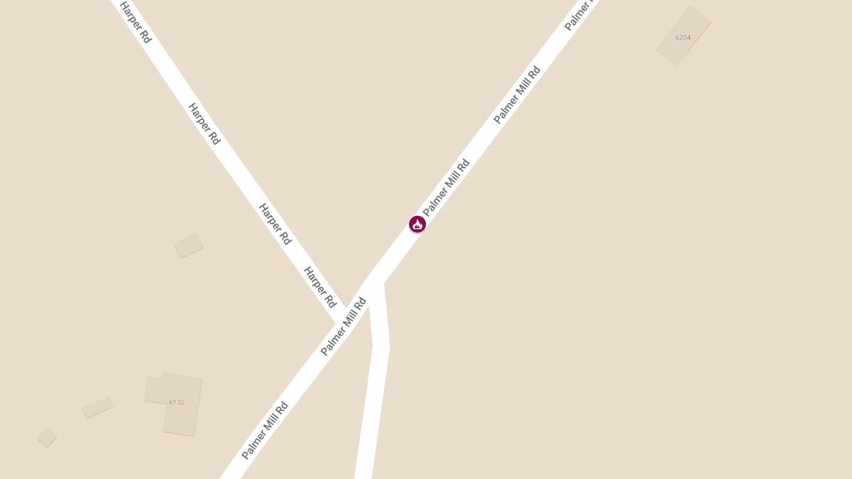 Rollover Crash with Fire on Palmers Mill Rd