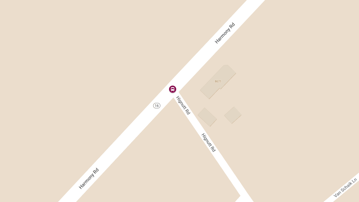 School Bus Crash at Hignutt Rd & Harmony Rd