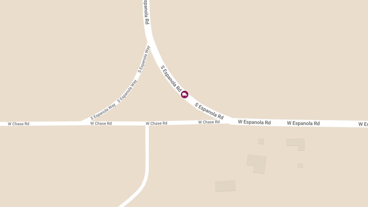 Semi-Truck Collides with Car on Espanola Rd, Leaving Two Critical
