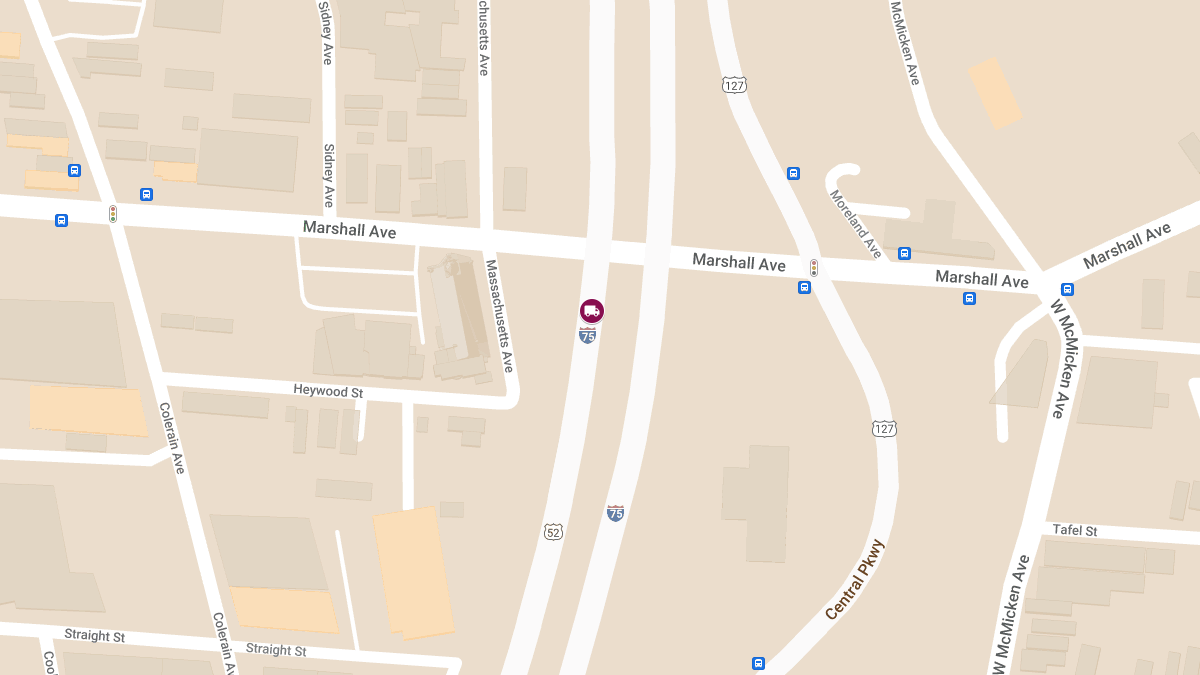 Semi-Truck Collides with Police Cruiser Responding to Rollover Crash on I-75