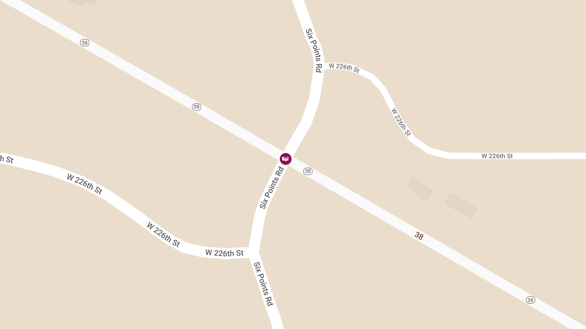 Serious Car Crash with Ejection at W SR-38 & Six Points Rd