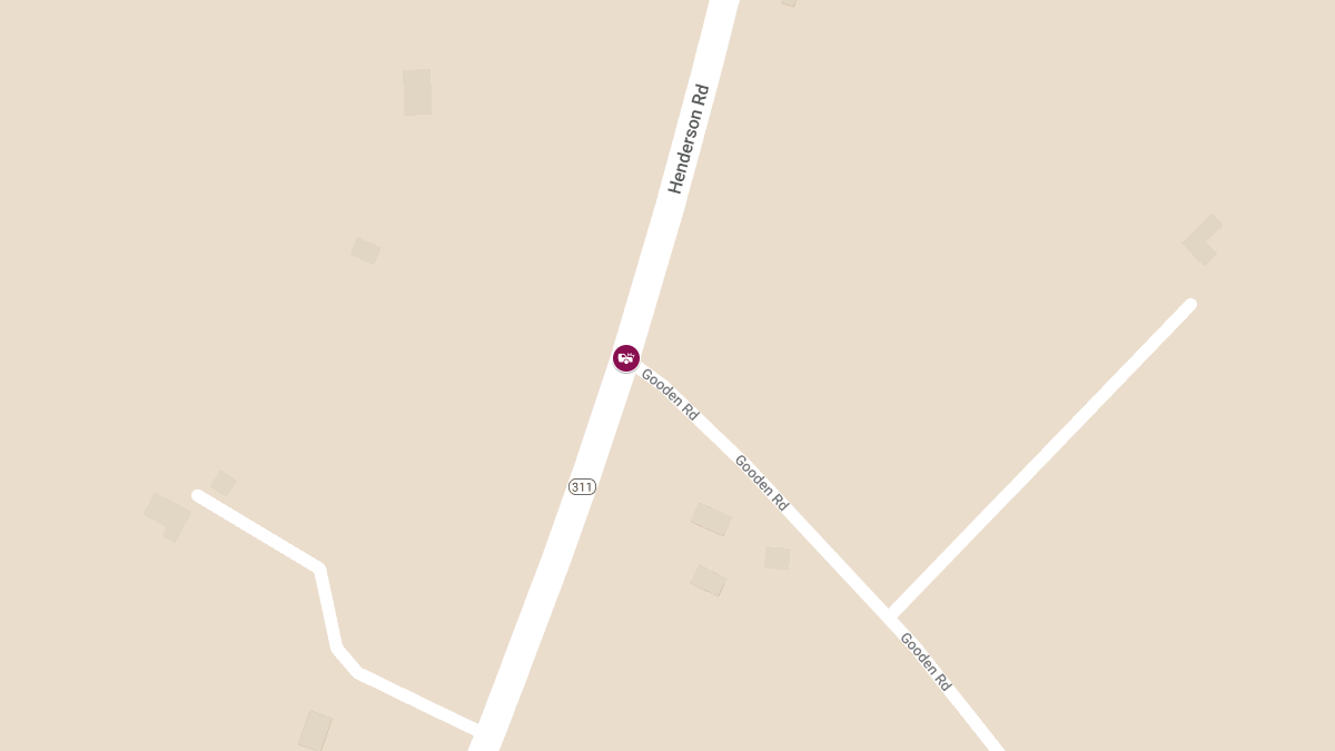 Serious Crash at Henderson Rd & Gooden Rd, 1 Airlifted