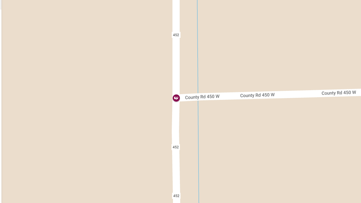 Serious Injury Accident at County Rd 450 & County Rd 452