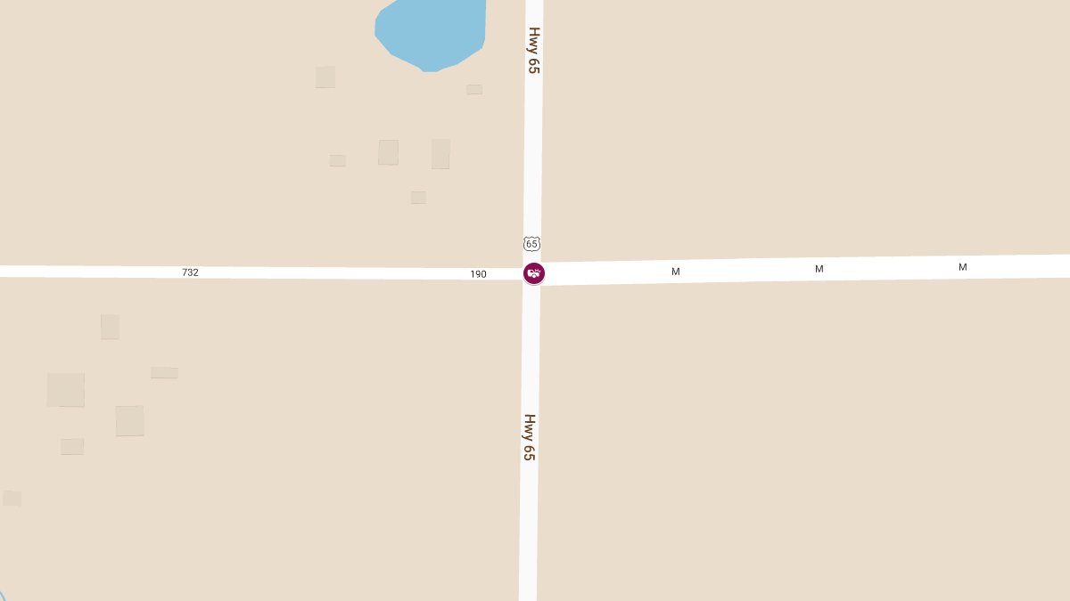 Serious Injury Accident at US 65 & Route M