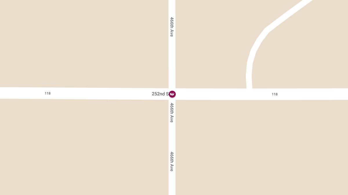 Serious Injury Accident with Extrication at 252nd St & 466th Ave