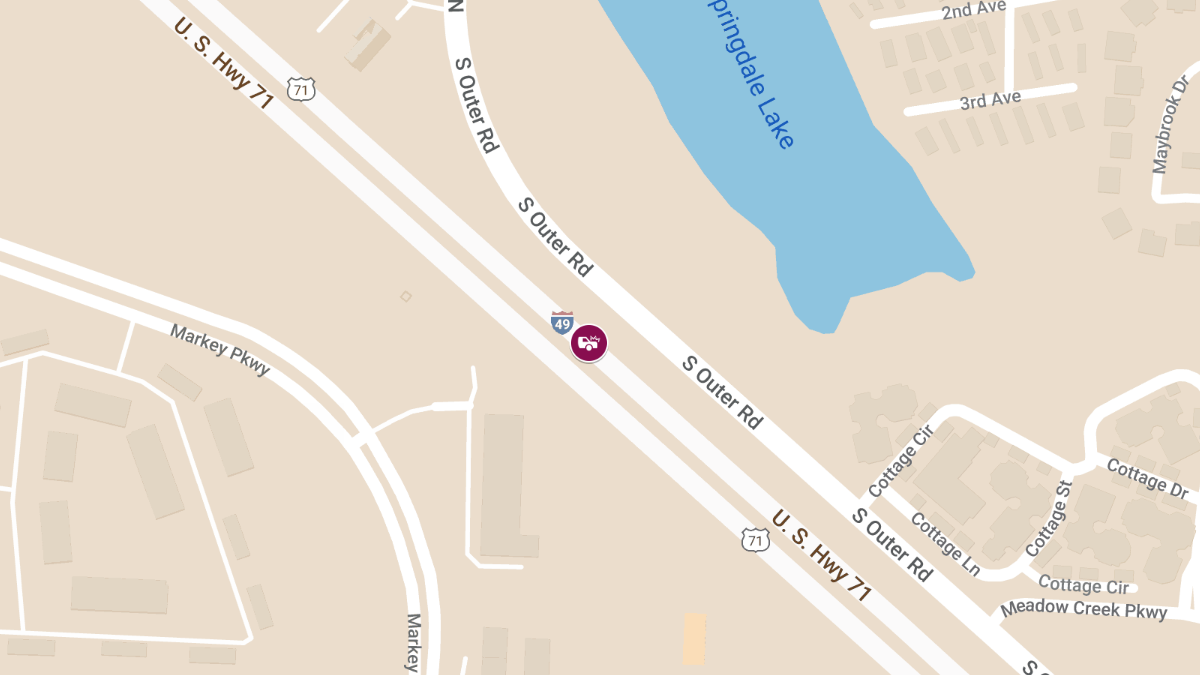 Serious Injury Crash on I-49 Near MM 124.8