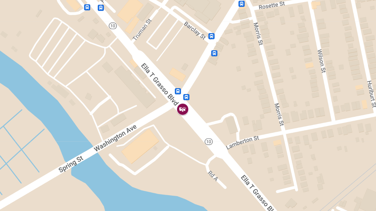 Serious Motor Vehicle Accident at Ella T Grasso Blvd & Washington Ave