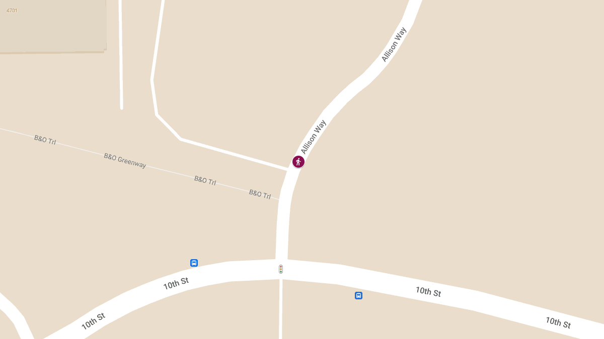 Serious Pedestrian Accident at 1 Allison Way
