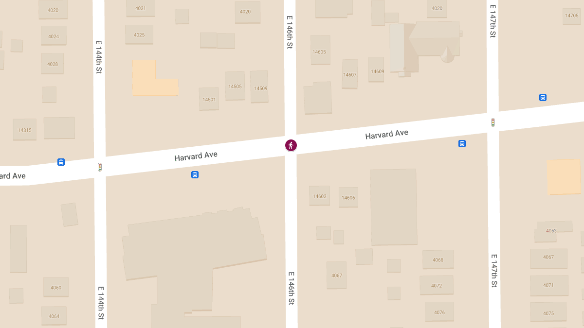 Serious Pedestrian Accident at E 146th St & Harvard Ave