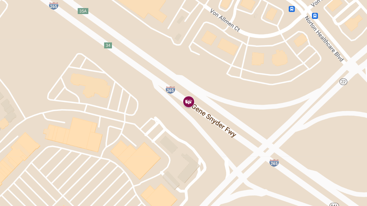 Serious Two-Vehicle Crash on Gene Snyder Freeway Near Brownsboro Rd