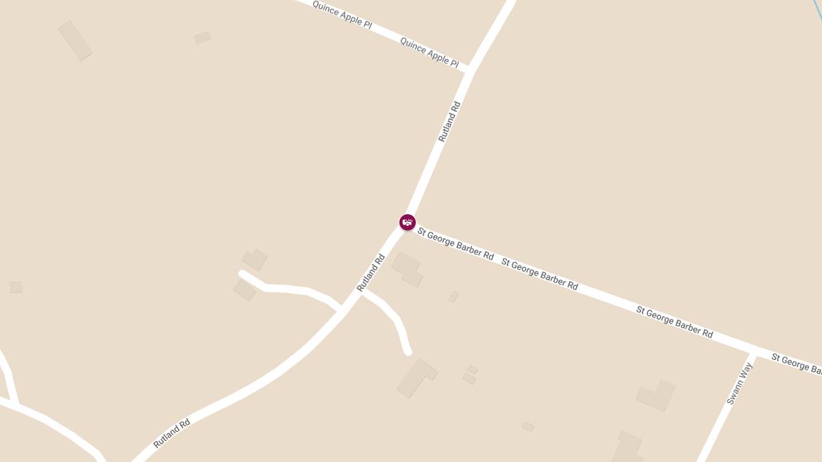 Serious Two-Vehicle Crash with Entrapment and Ejection at Rutland Rd and Saint George Barber Rd