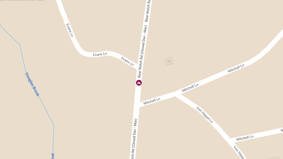 Snowmobile Collision with Injuries on Bear Notch Rd