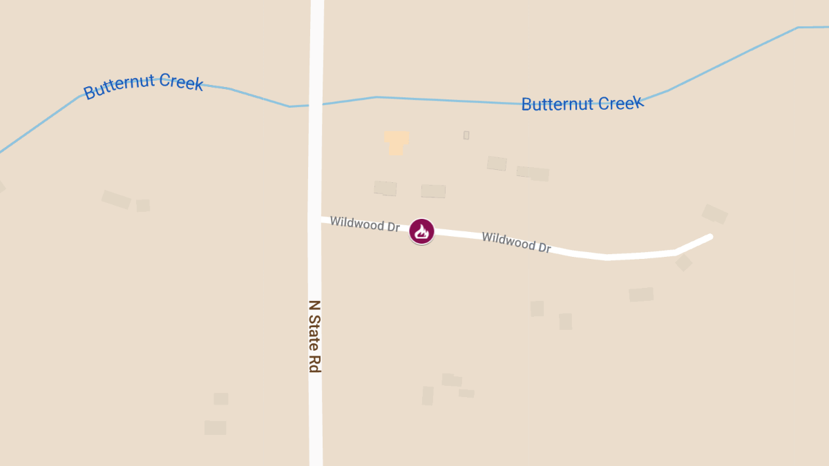 Structure Fire With Entrapment on Wildwood Dr
