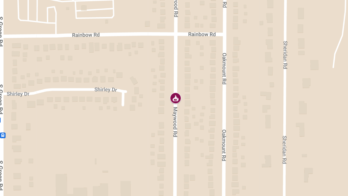 Structure Fire on Maywood Rd Leaves One Injured