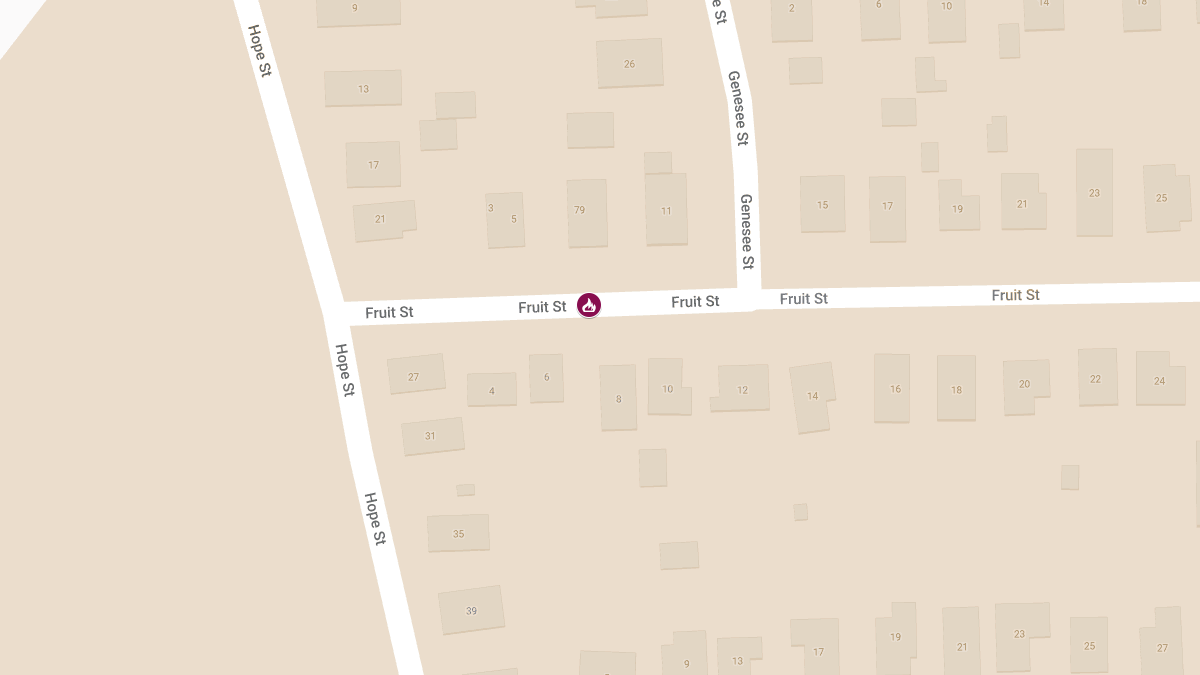 Structure Fire with Entrapment and Injuries on Fruit St