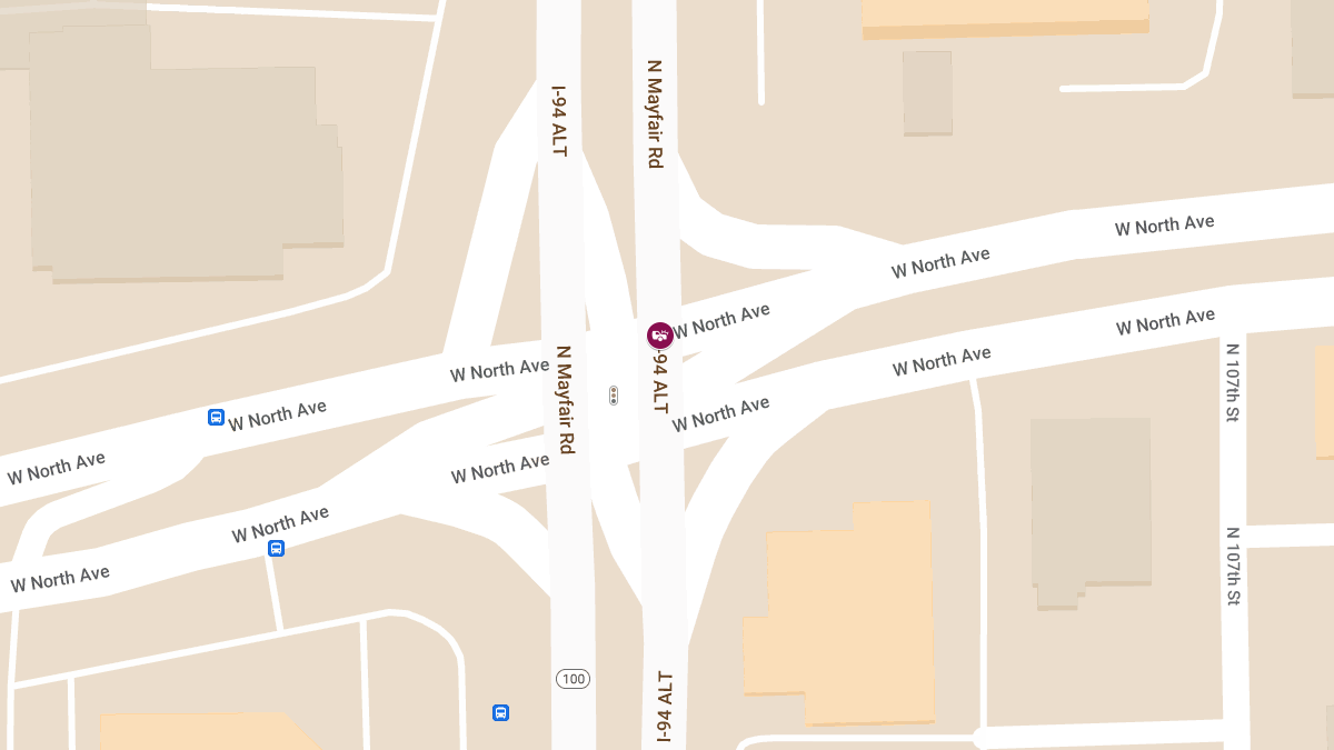 Teen Injured After Being Struck by Vehicle at Mayfair Rd & North Ave