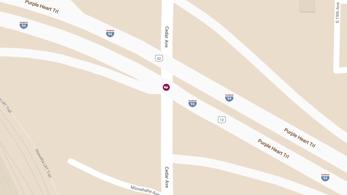 Three-Car Collision with Injuries on I-94 W at Cedar Ave
