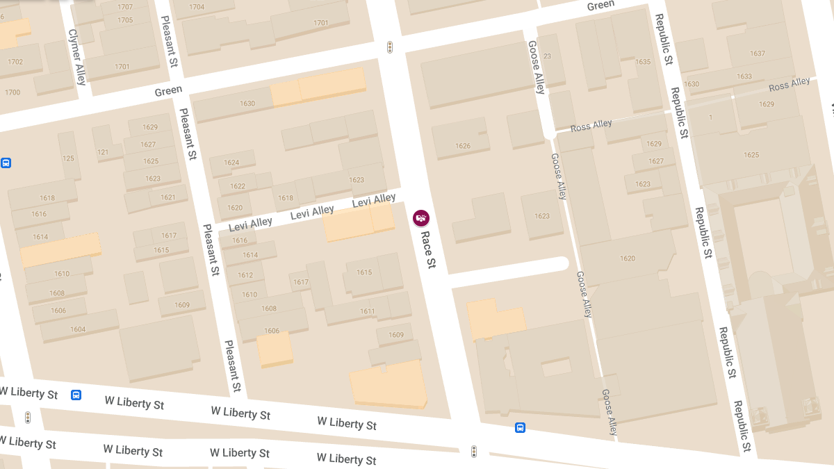 Three-Car Crash with Injuries at 1601 Race St