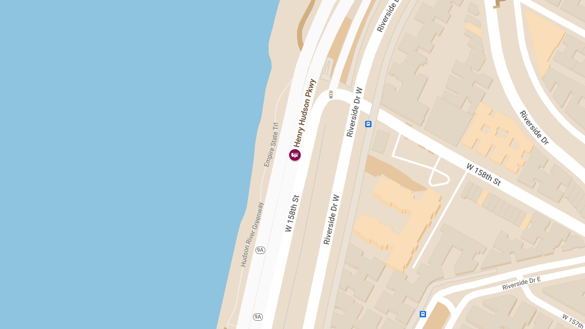 Three Injured in Two-Vehicle Collision at Henry Hudson Pkwy S & W 158th St