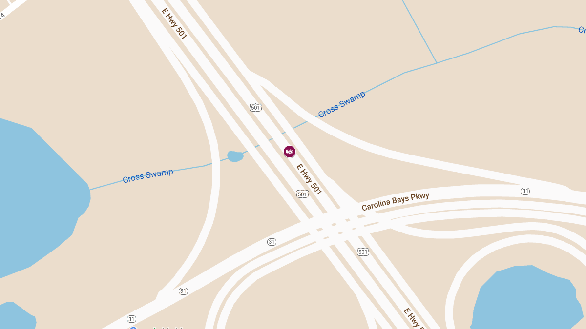 Three Injured in Two-Vehicle Crash on Hwy 501 Under Hwy 31