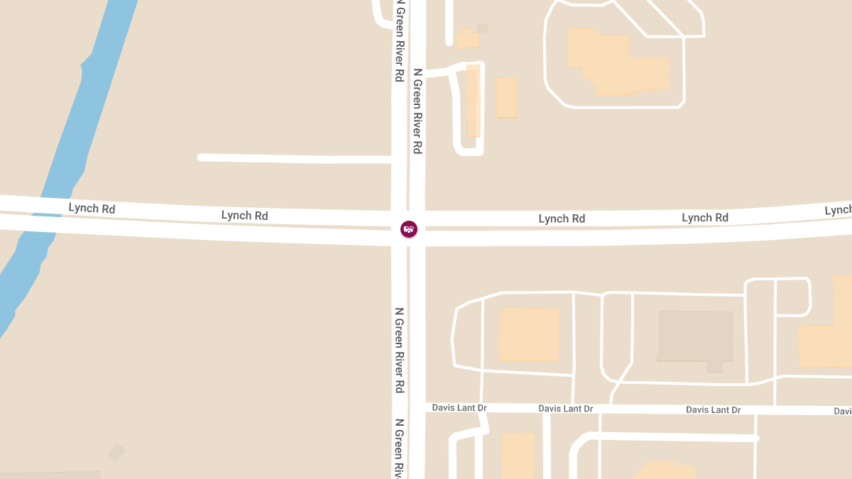 Three-Vehicle Accident with Injuries and Extrication at Green River Rd & Lynch Rd