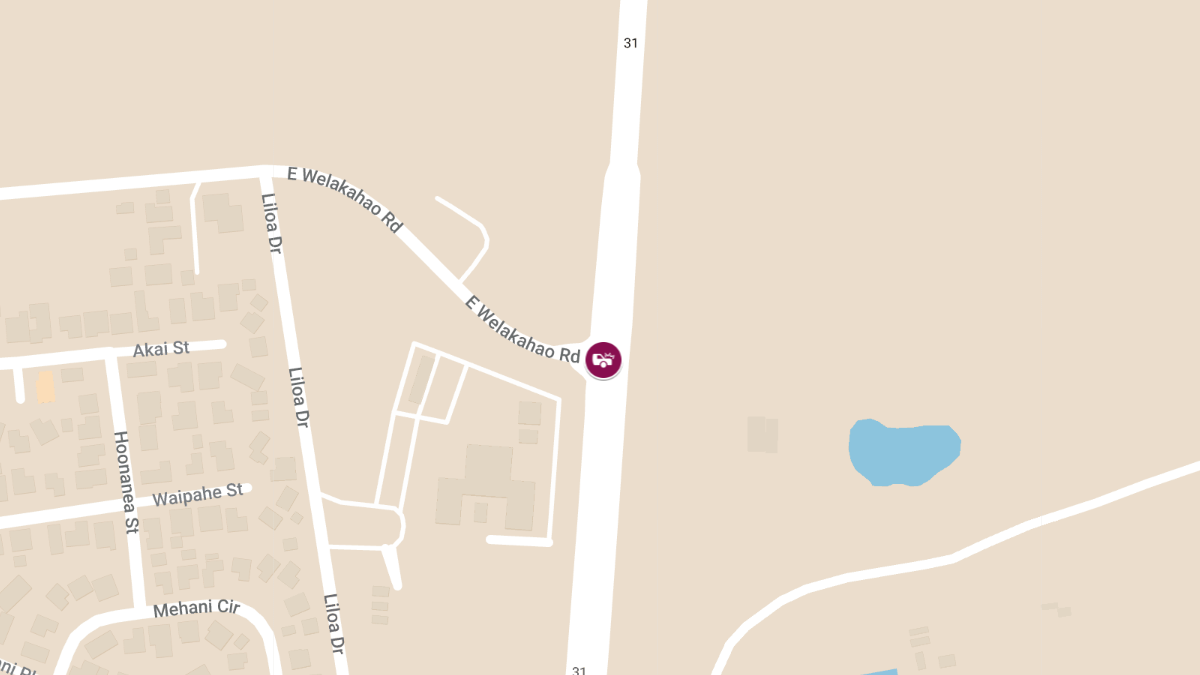 Three-Vehicle Accident with Injuries on E. Welakahau Rd and Pi’ilani Hwy
