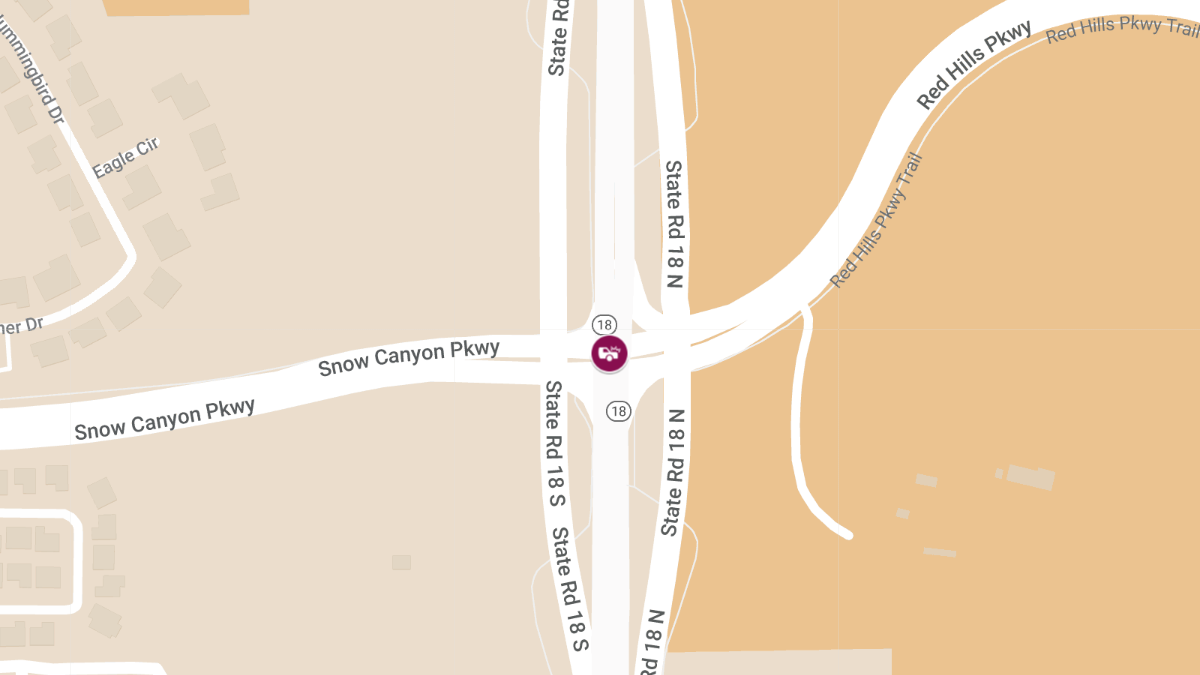 Three-Vehicle Collision on State Route 18 Near Mile Marker 5