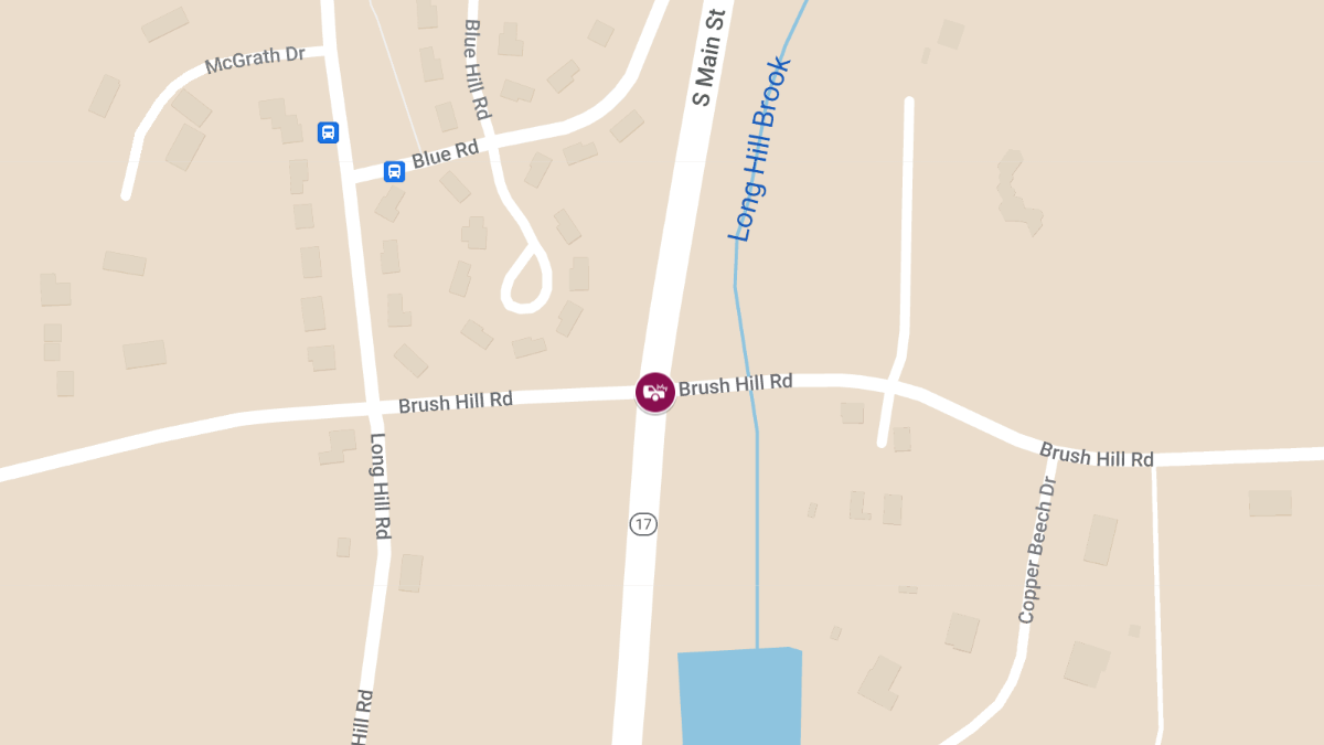 Three-Vehicle Crash Closes Roads Near South Main St and Brush Hill Rd