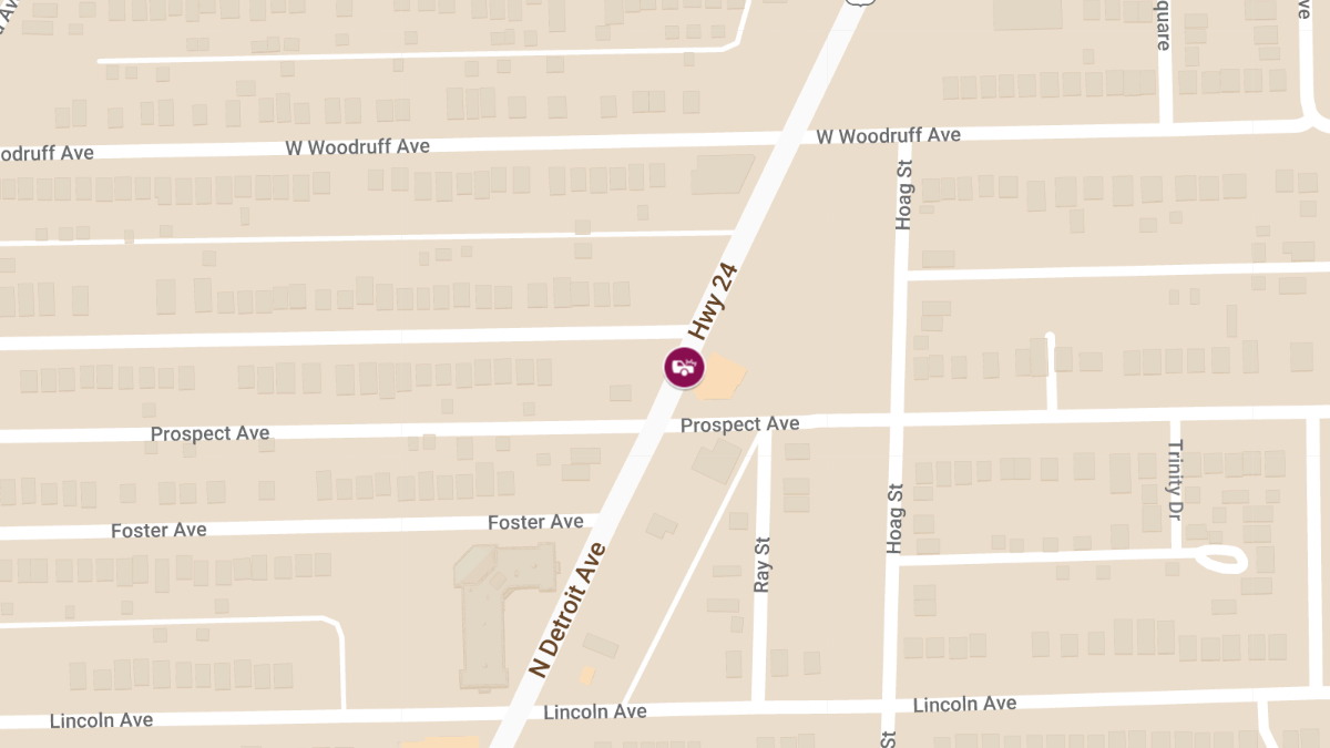 Three-Vehicle Crash With Injuries Involving Buick Truck at Prospect Ave & N Detroit Ave