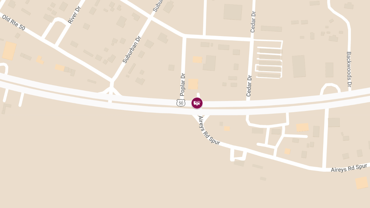 Three-Vehicle Crash with Entrapment on WB Rte 50 Near Cedar Dr