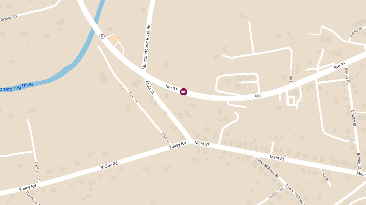 Three-Vehicle Crash with Injuries on Route 31