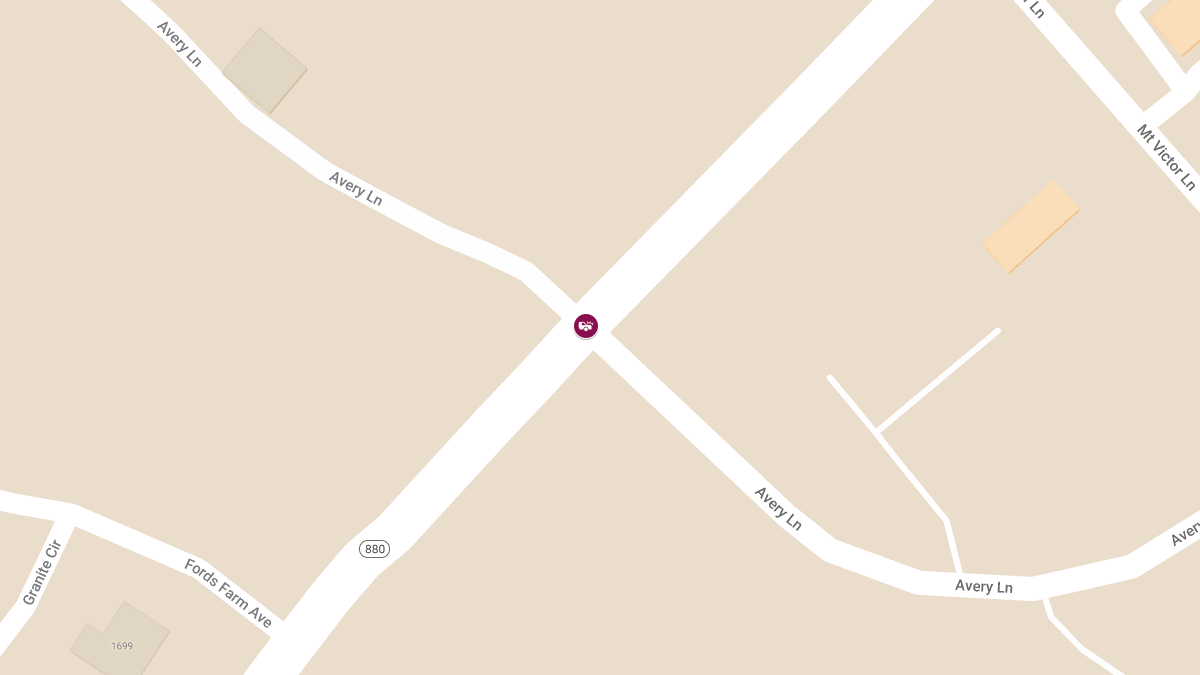 Three-Vehicle Injury Accident at Lovers Ln & Avery Ln