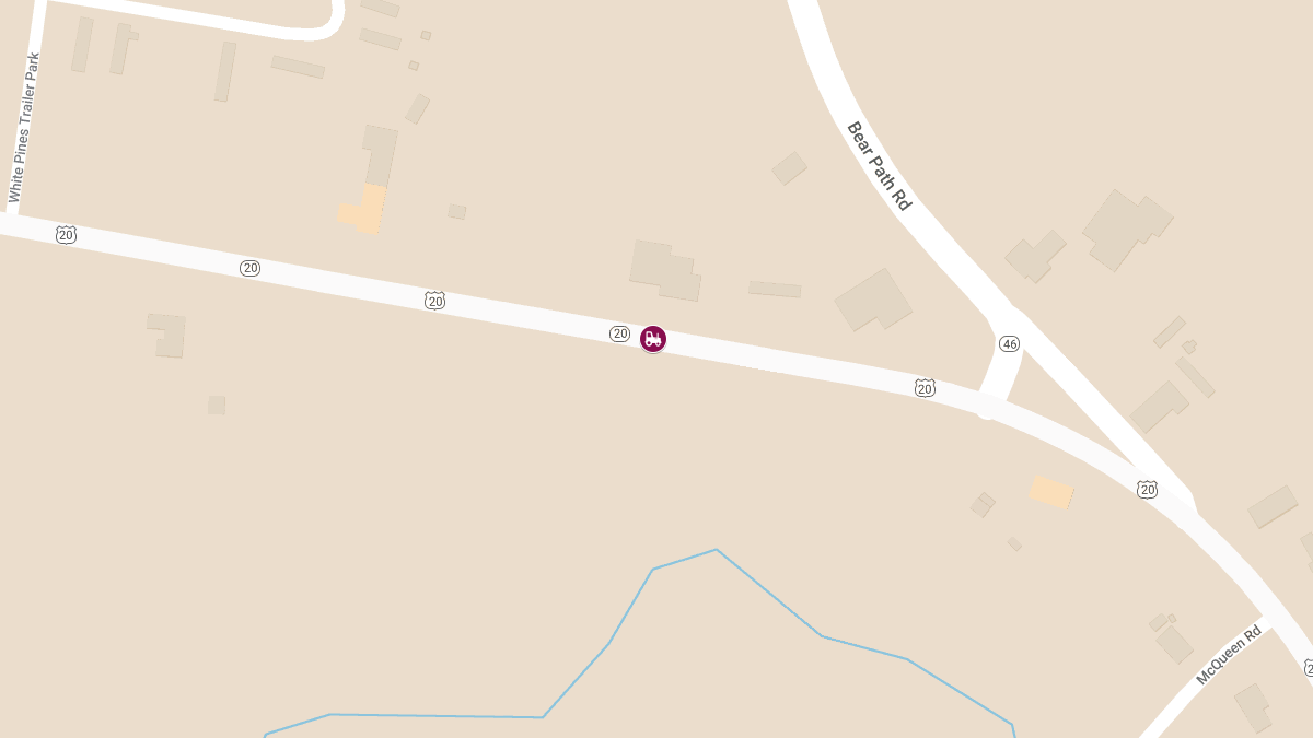 Tractor-Trailer vs Vehicle Crash on Rt 20 & Rt 46