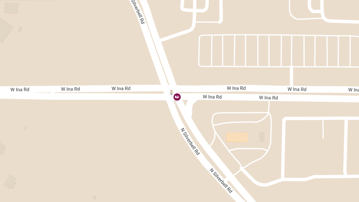 Traffic Accident With Injuries at N Silverbell Rd & W Ina Rd