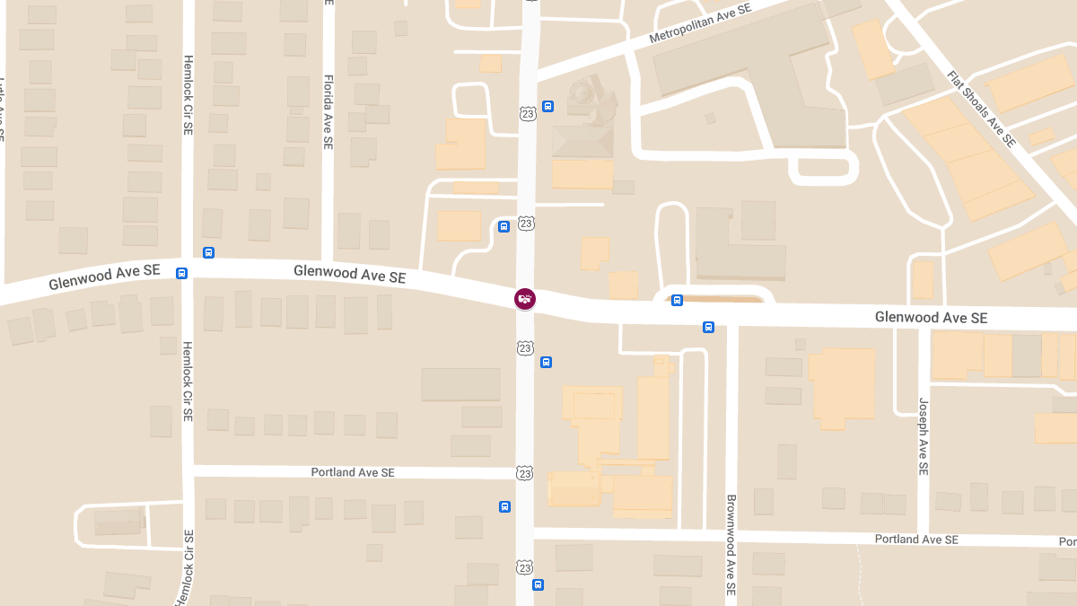 Traffic Accident at Moreland Ave SE & Glenwood Ave SE Causes Injuries