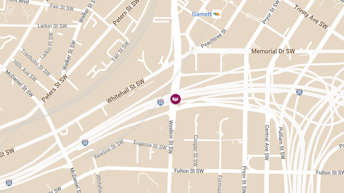 Traffic Accident at Windsor St SW & I-20 W Causes Injuries