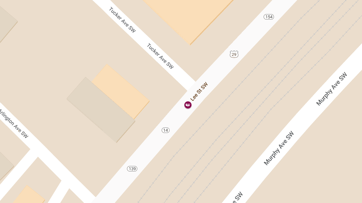 Traffic Accident with Injuries at 1131 Lee St SW