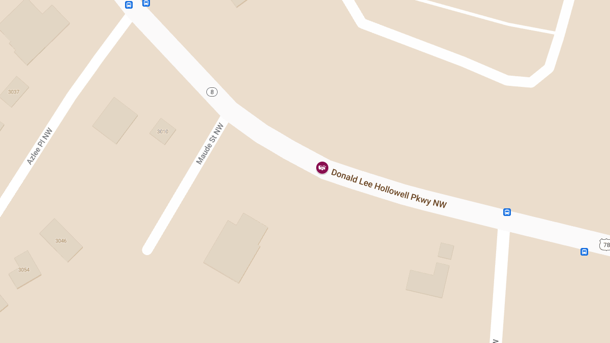Traffic Accident with Injuries at 3195 Donald Lee Hollowell Pkwy NW