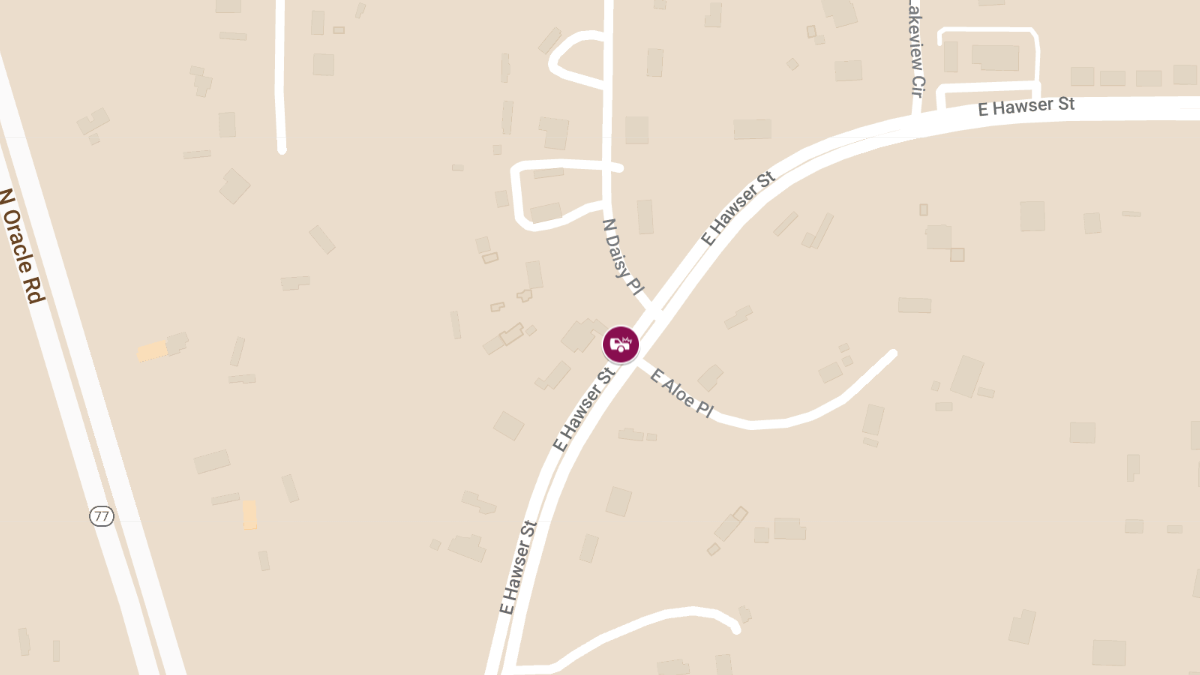 Traffic Accident with Injuries at 3461 E Hawser St
