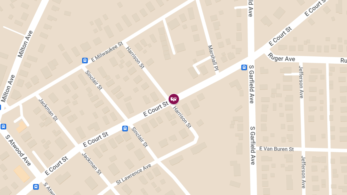 Traffic Accident with Injuries at E Court St & Harrison Ave