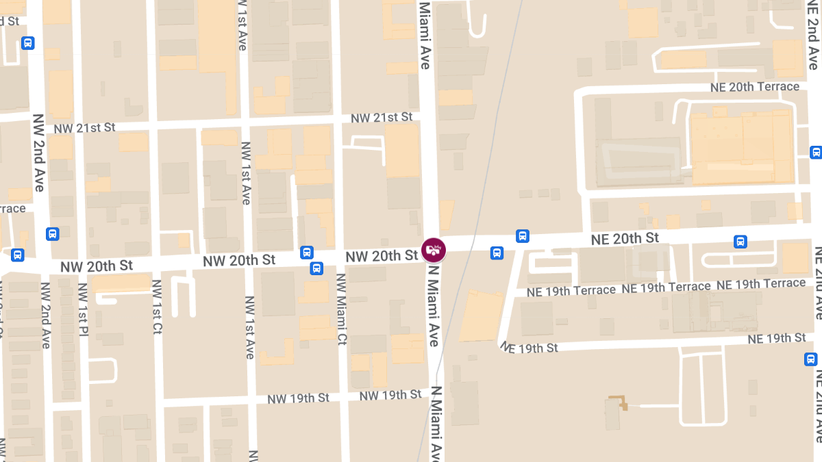 Traffic Accident with Injuries at N Miami Ave & NW 20th St