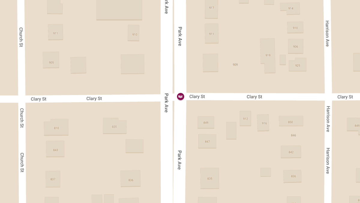 Traffic Accident with Injuries at Park Ave & Clary St