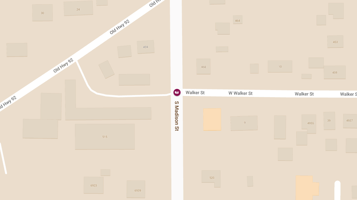 Traffic Accident with Injuries at S Madison and Walker St