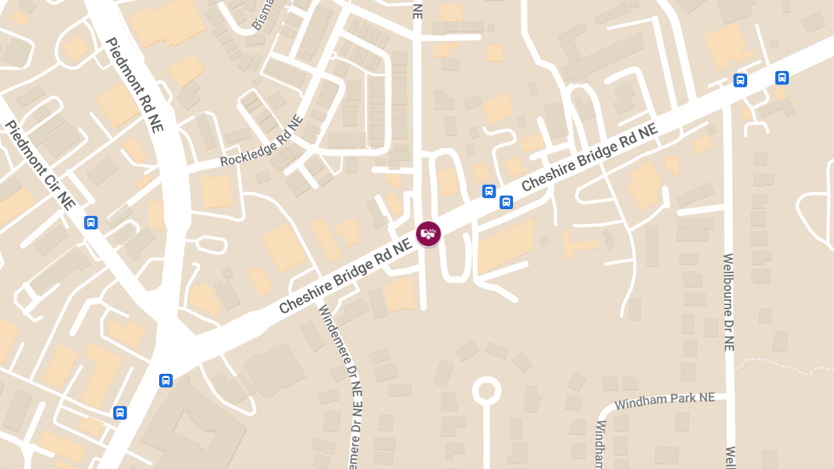 Traffic Collision With Injuries at Cheshire Bridge Rd NE & Manchester St NE