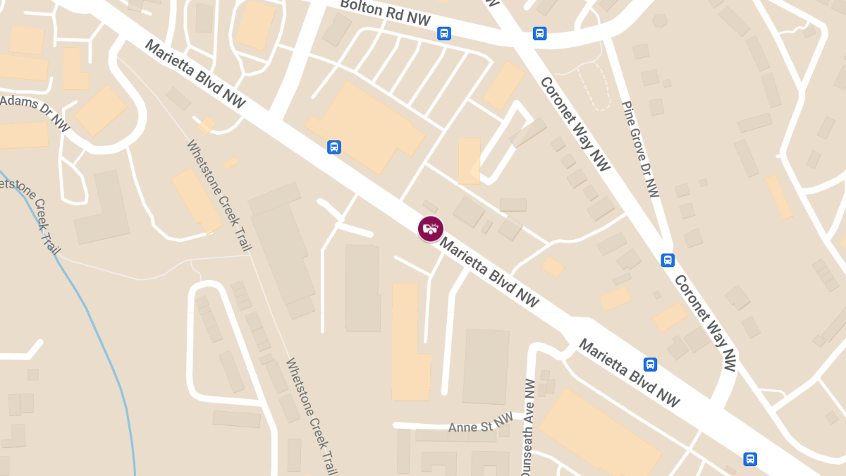 Traffic Collision with Injuries at 2265 Marietta Blvd NW