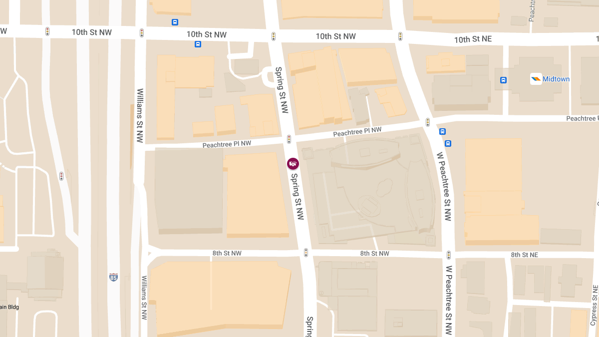 Traffic Collision with Injuries at 930 Spring St NW