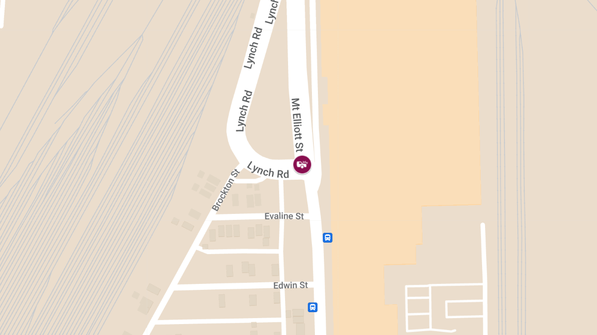 Traffic Collision with Injuries at 9842 Mount Elliott St