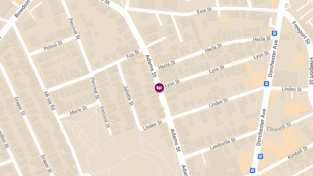 Traffic Collision with Injuries at Adams St & Lyon St
