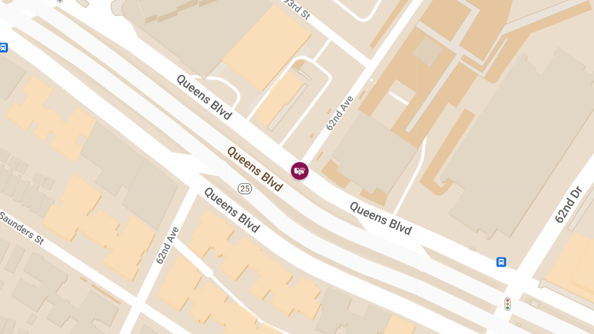 Traffic Crash with Injuries at Queens Blvd & 62nd Ave